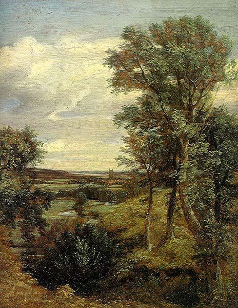 John Constable Constable Dedham Vale of 1802 Norge oil painting art